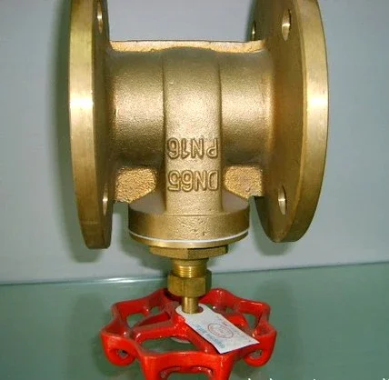 TKFM заводской литейный dn40 ручной фланцевый латунный задвижной клапан