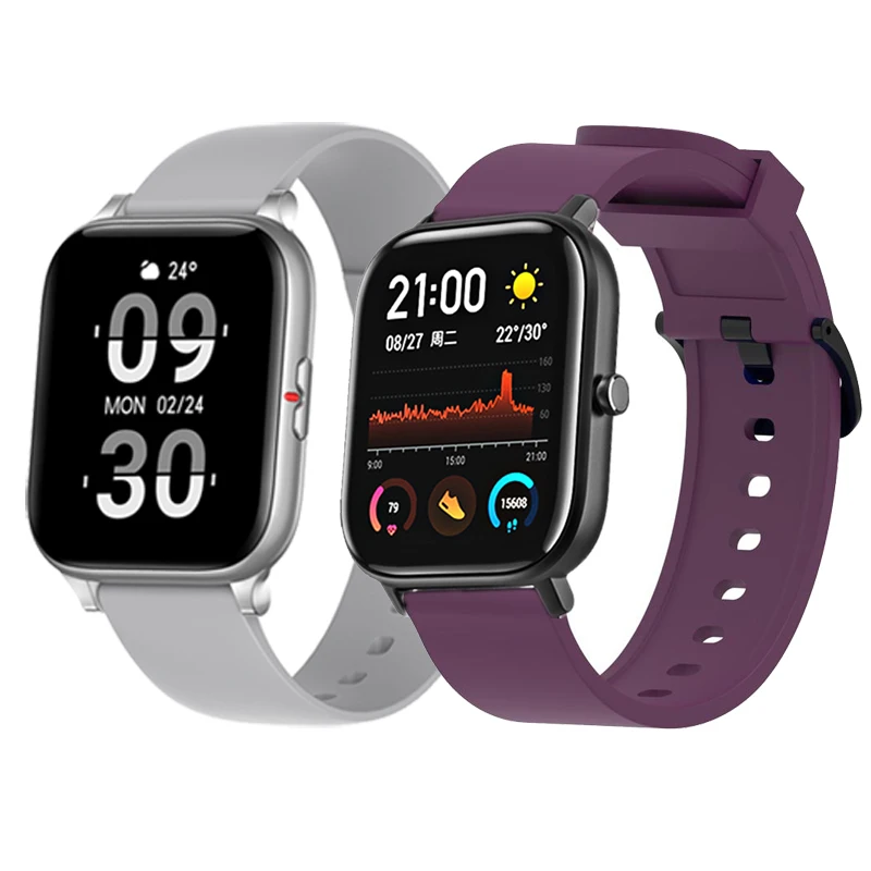 

Силиконовый браслет для часов Colmi P28 Plus P8 Se Pro Mix Br P12