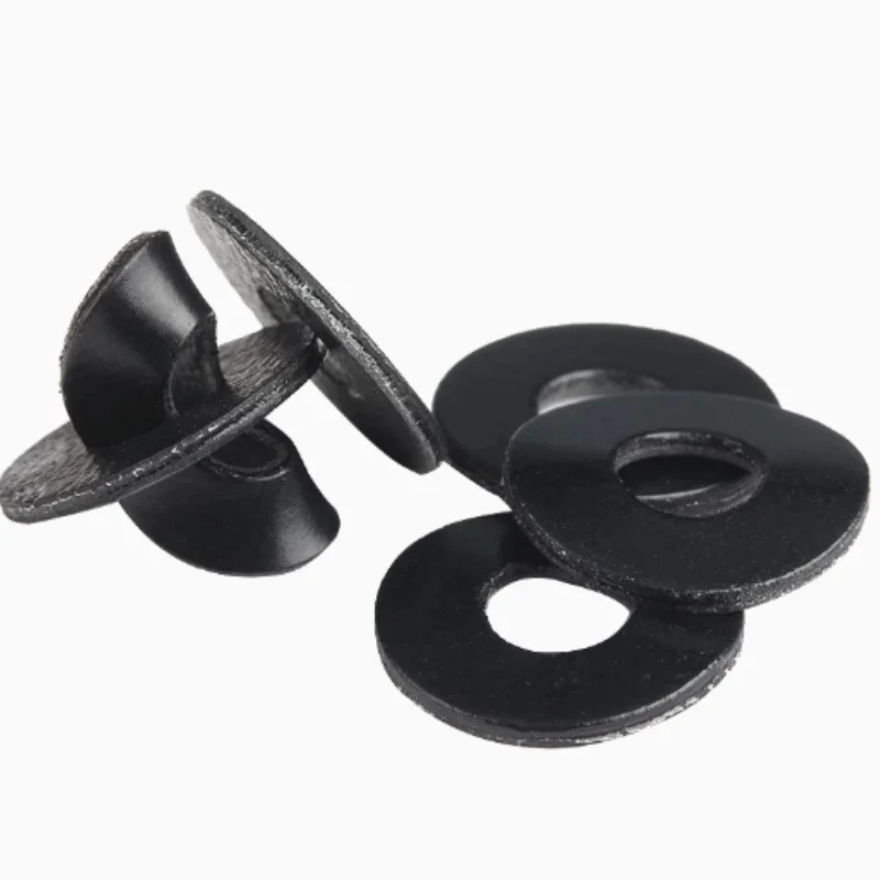 200-500 шт. Черные мягкие шайбы из ПВХ M2 5 M3 M4 M5 M6 M8 M10 Мягкая пластиковая прокладка