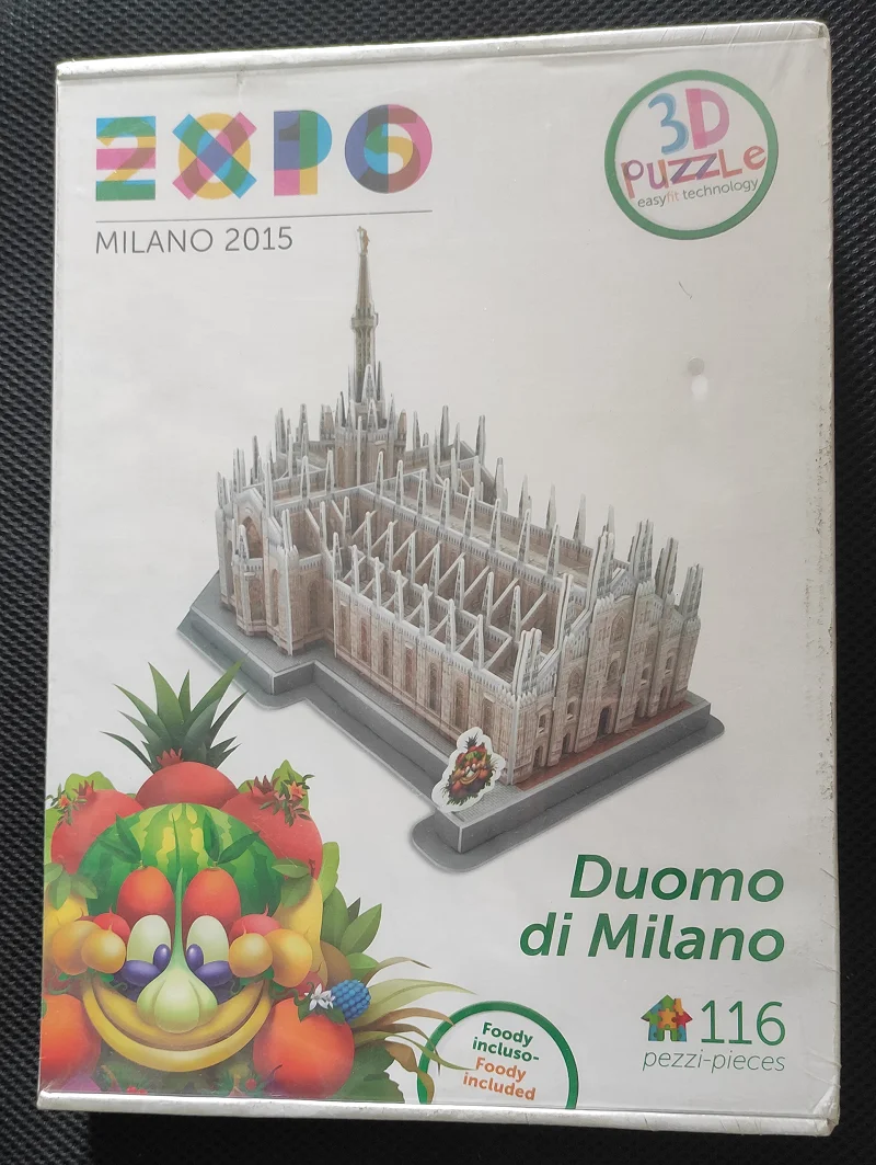 3D бумажный пазл модель для строительства игрушка Великая архитектура мира Duomo di