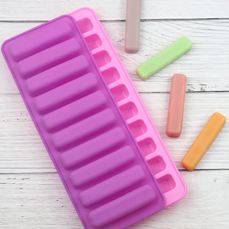 

Силиконовая форма в длинную полоску, искусственная форма для шоколада, конфет, выпечки, мыла ручной работы