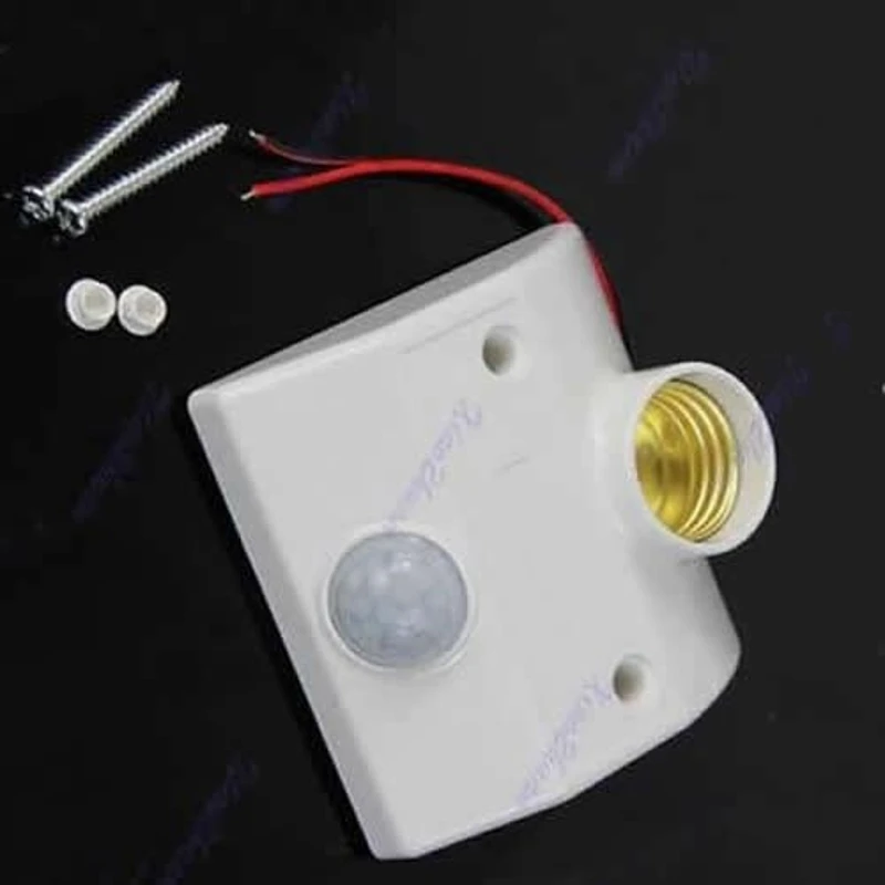 

Motion Automatic Light Bulb Holder Stand Switc New