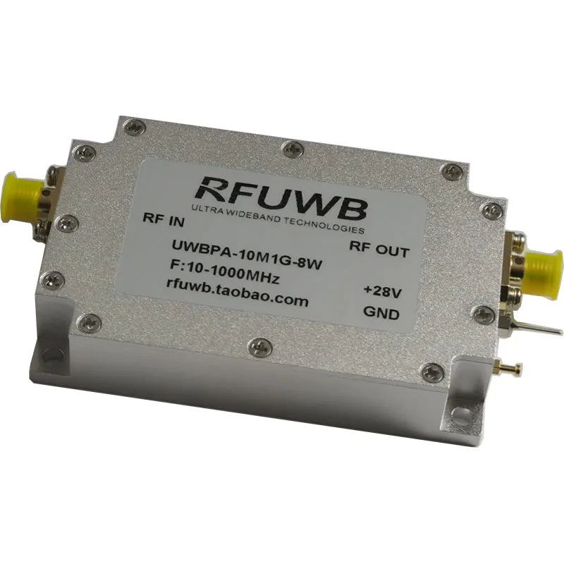 RFUWB UWBPA-10M1G-8W Широкополосный радиочастотный усилитель мощности 10-1000 МГц 8 Вт UWB RF Power Amp (art.: 3920cfb77680f) - 3920cfb77680f