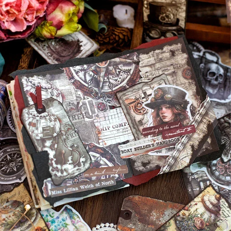 100 шт. декоративные блокноты в стиле ретро 184x162 мм