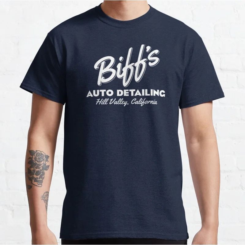 Винтажный научно-фантастический фильм 80-х с автодетализацией Биффа Назад в