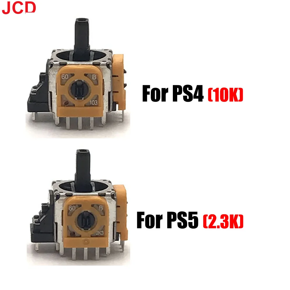 JCD 1 adet orijinal sarı Rocker PS4 değiştirme Analog Joystick PS5 Analog sopa Joystick