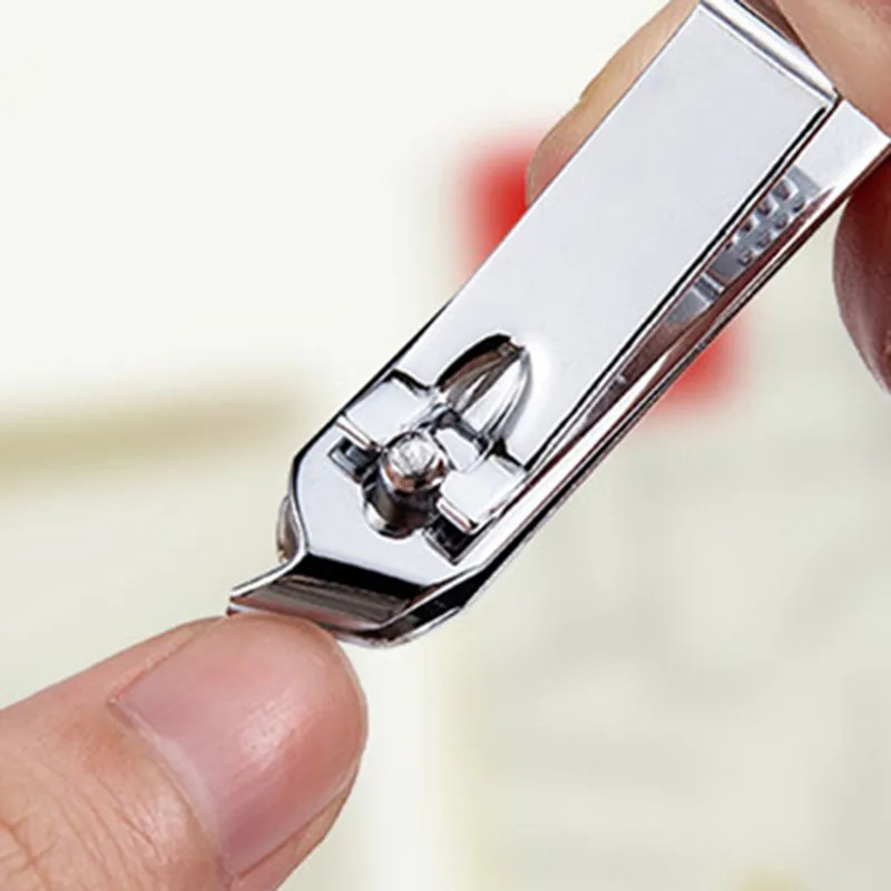Nail Clipper Fingernail Cutter Dead Skin Nail Clipper Stainless Steel Bevel Nail Trimmer Nippers Toenail Manicure Pedicure Tool