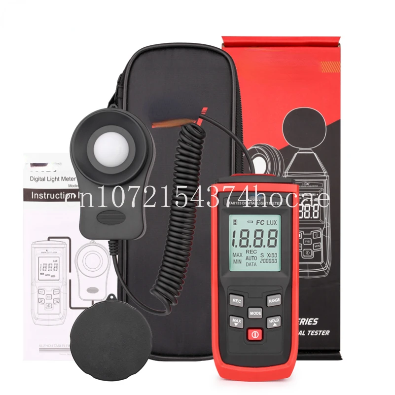

TA8133 Digital Light Meter Led Meter Photography Handheld Light Intensity Meter Lux Meter 200000lux