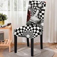 home dining chair cover colorful skull stretch for kitchen stools gilding chair covers office chair slipcover wedding decor