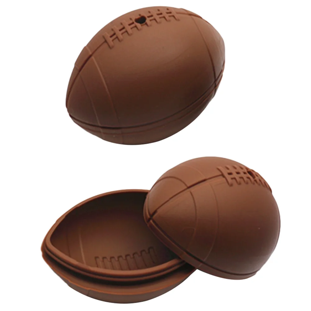 

Ice Rugby Molds Silicone Football Making Maker Ballscuberubber Decorative Chocolate Pan Cake Diy Tray Soccer Trays Flexible Tool