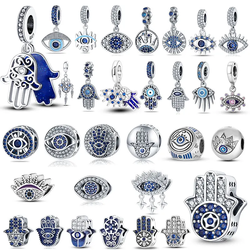 

Hot selling for original Pandora bracelet beads magic eye series 100% 925 silver fashion creative jewelry