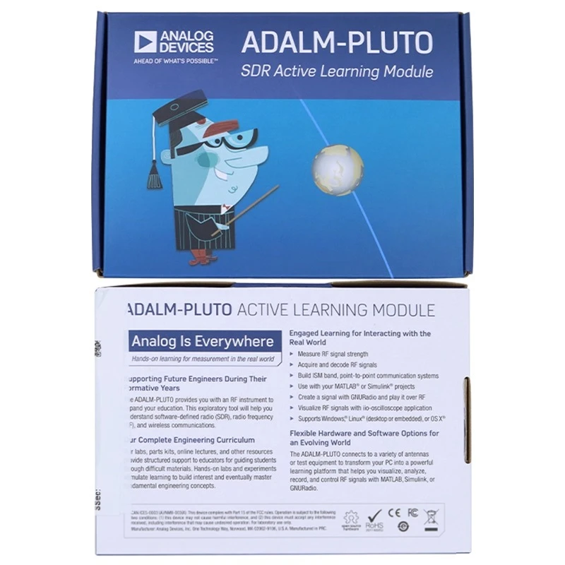 Фото ADALM-PLUTO SDR Software-Defined Radio RF Learning Module Студенческий образовательный инструмент №4