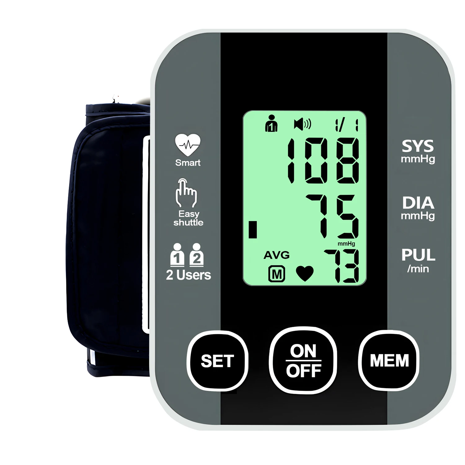 Цифровой монитор артериального давления Alextrasza автоматический тензиометр