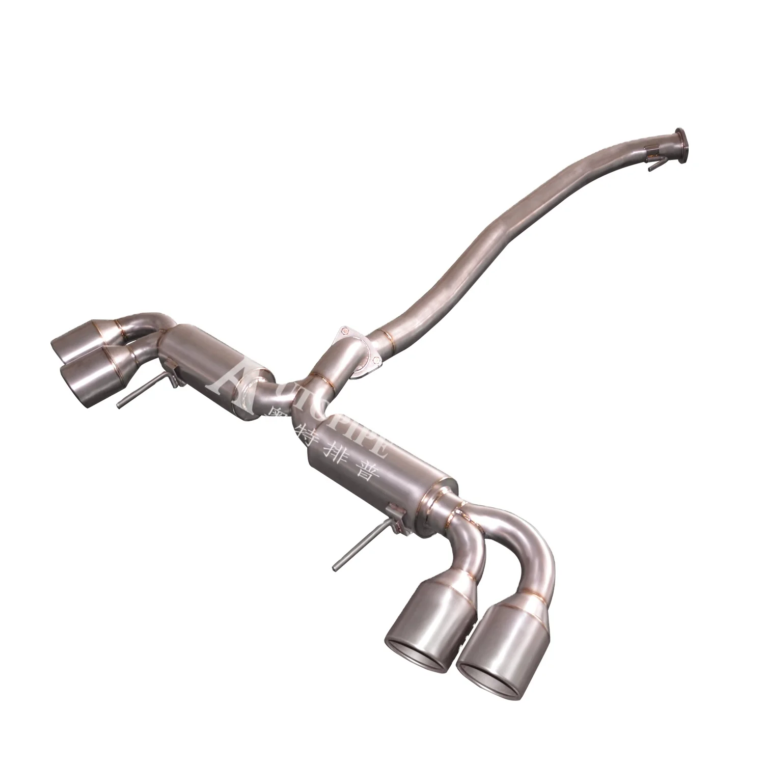 Суперлегкая титановая выхлопная система Catback для GT-R R35 09-19