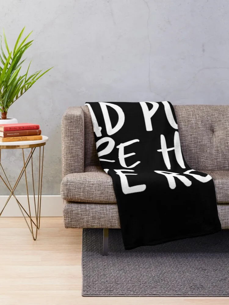 Плохой каламбур - как рулон глаз. Забавное саркастическое крутое одеяло. Мягкие