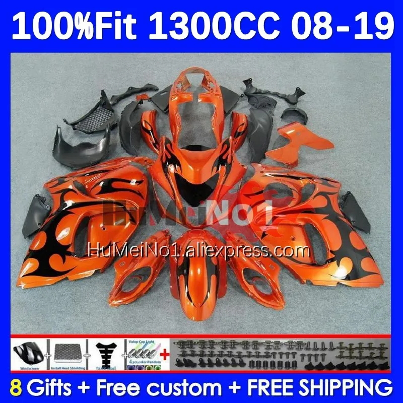 

Hayabusa для SUZUKI GSXR 1300 CC GSXR-1300 29No.14 GSXR1300 2008 2009 2010 2011 2012 2013 14 15 16 17 18 19 обтекатель оранжевый в наличии