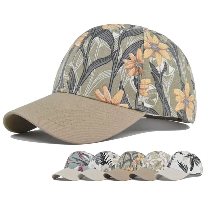 

Cotton Baseball Cap Adjustable Running Cap Outdoor Camping Hiking UV Protection Sun Hat Summer Breathable Sunshade Cap