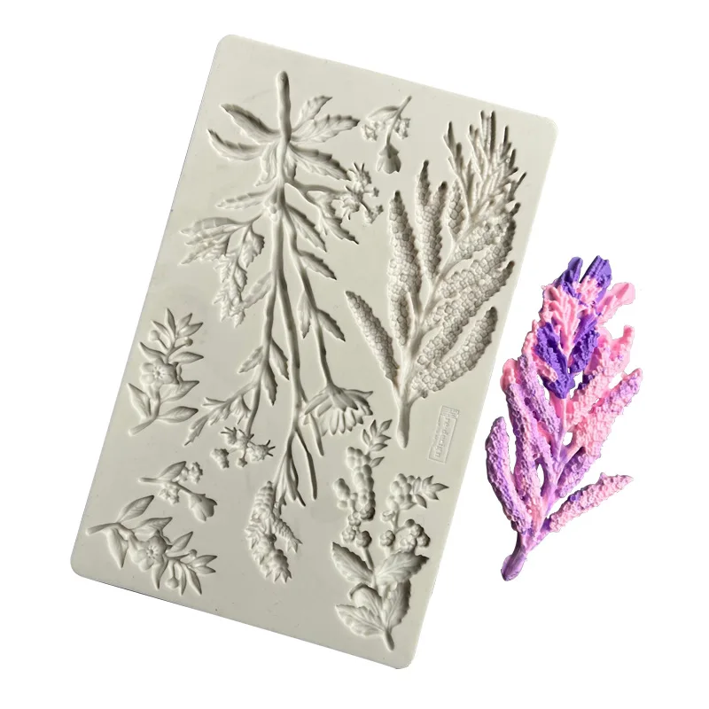 

Coral Flower Silicone Mold Diy Handmade Soap Candle Aromatherapy Plaster Casting Mold 3D Silikon Form Epoxy Resin Cement Mould
