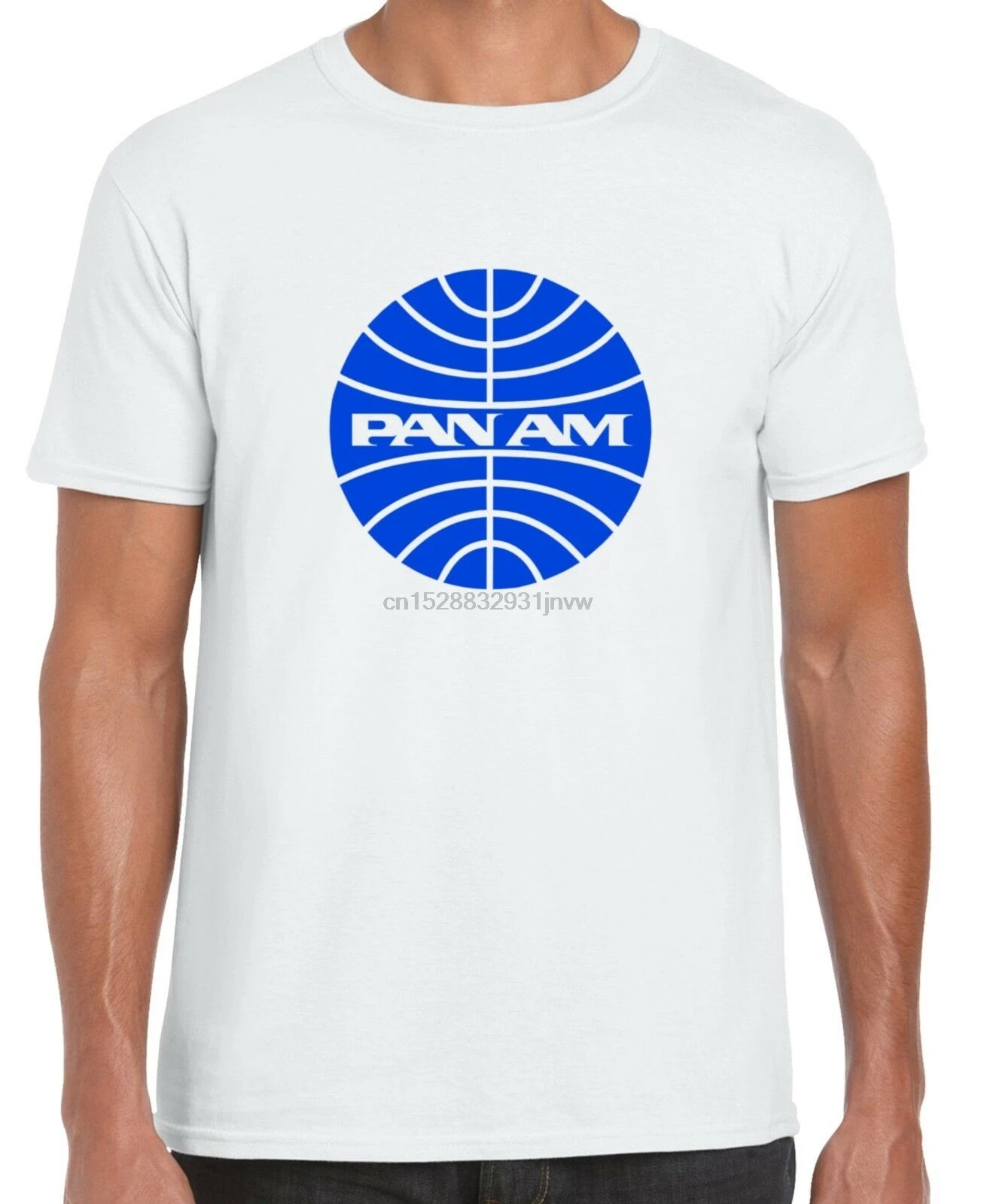 Футболка PAN AM (Фирменная американская авиакомпания обанкроченная) топы оптовая