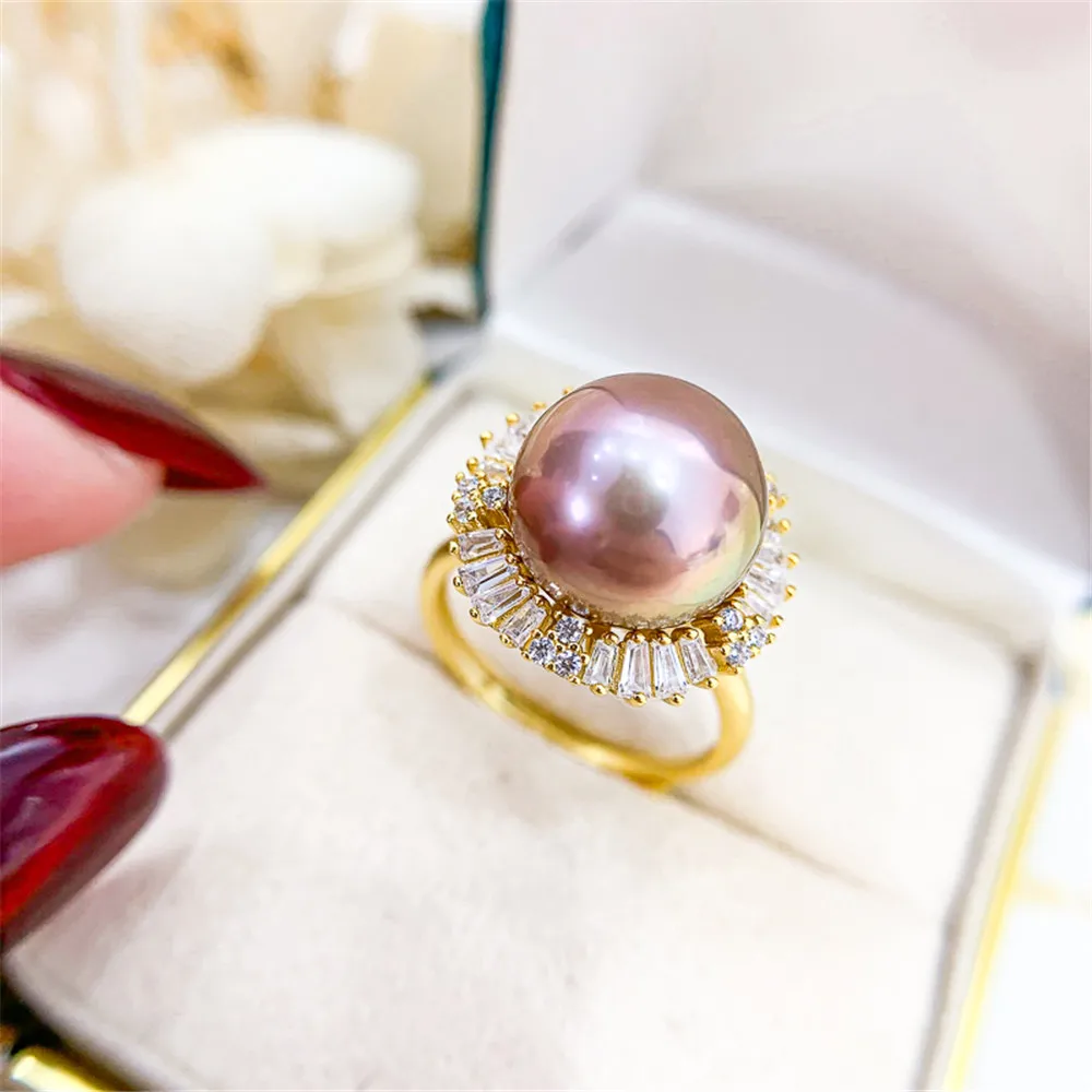 New Arrival Ring Mountings Base Findings S925 Sterling Silver Adjustable Ring Jewelry Setting Parts Fittings Diy Jewelry Making