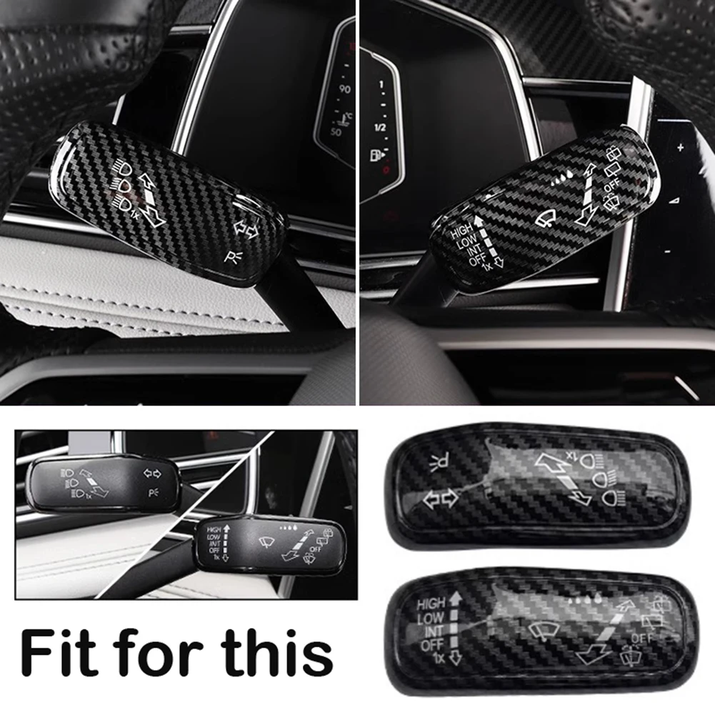 

Для Golf 7 7,5 MK7 переключатель стеклоочистителя на рулевом колесе, накладка переключателя фар, крышка управления для Golf 8 MK8, аксессуары для салона автомобиля