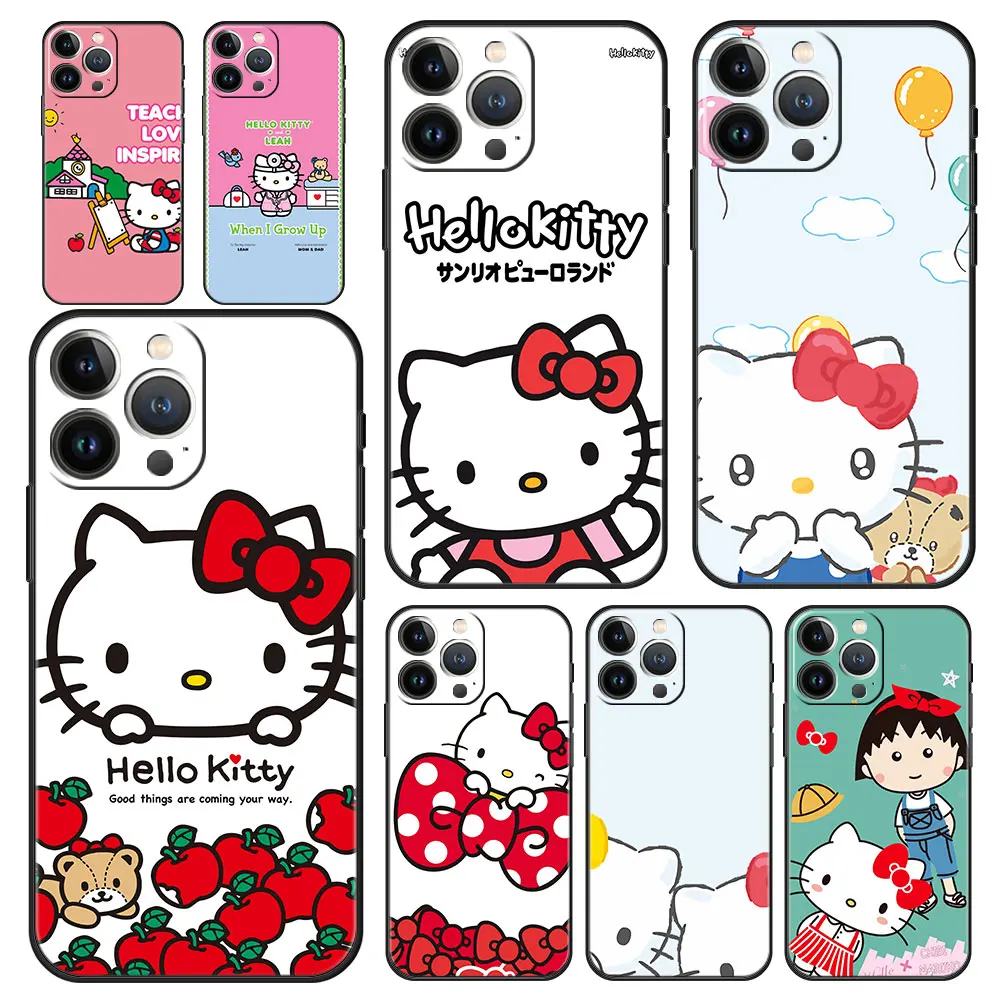 

Case Cover for LG K51s K61 Q61 K41s K42 K50s K52 K71 K92 G6 G7 G8 ThinQ Thin Capa Shell Capinha Back Hello Kitty Sanrio