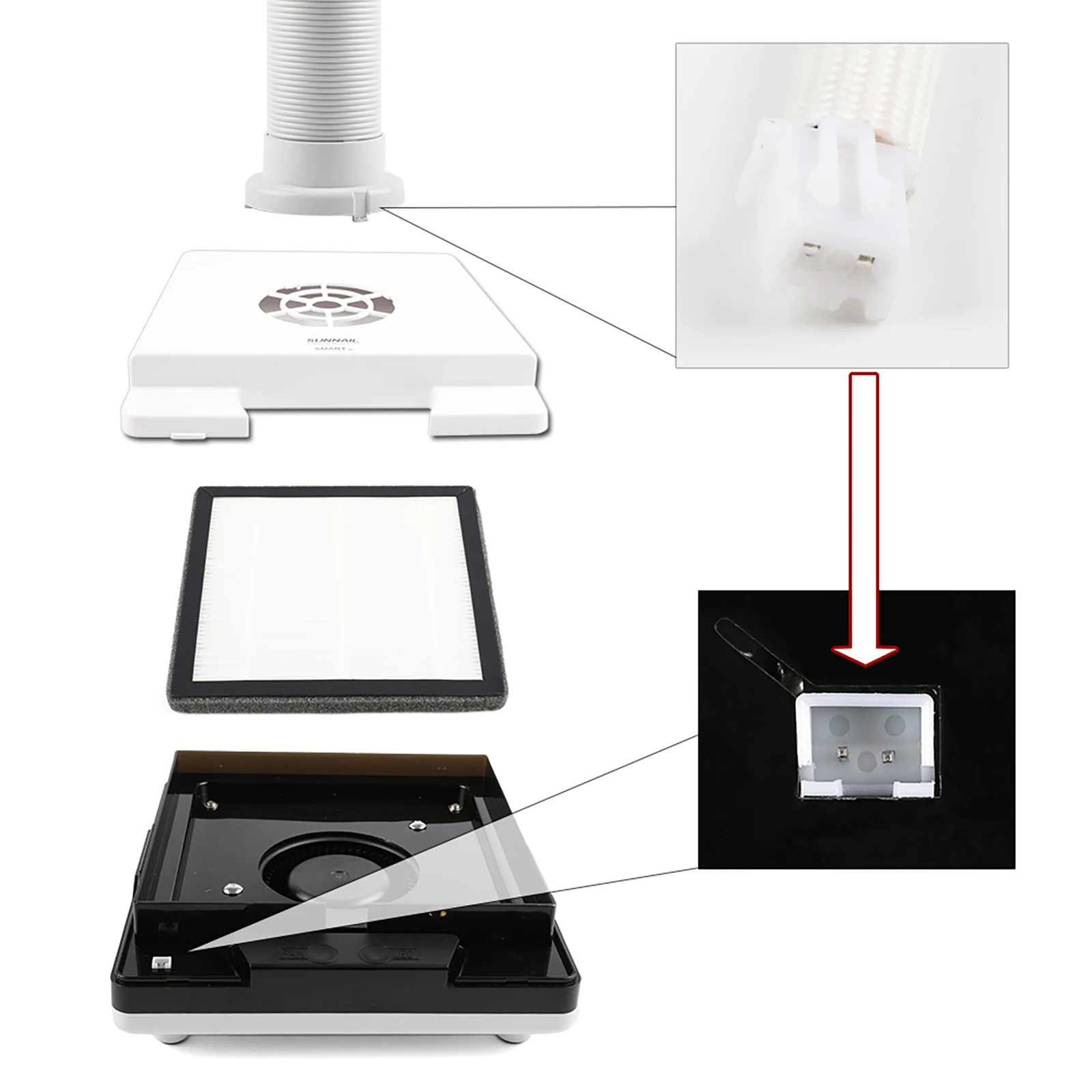 

Мощный пылесборник для ногтей, низкошумные вентиляторы, мощный пылесос для ногтей, оборудование для дизайна ногтей, наборы инструментов