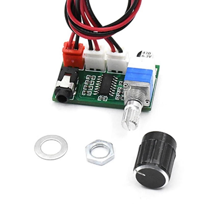 Мини цифровой Двухканальный аудио усилитель 2x3 Вт PAM8403 2.0Ch AUX 3 + DIY динамик USB 5 в