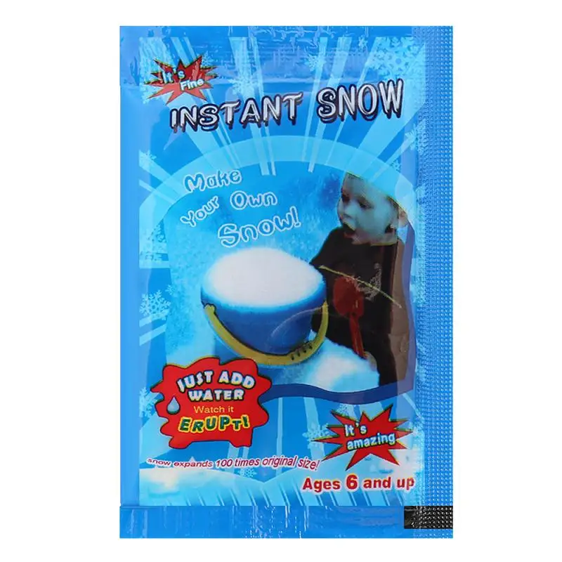 

1 Pack Christmas Fake Instant Snow Fluffy Super Absorbant Party Decorations For Christmas Wedding Artificial Snow Dropship