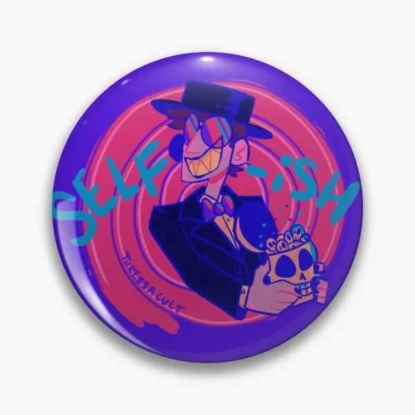 

Will Wood Self Ish Customizable Soft Button Pin Badge Gift Brooch Clothes Decor Jewelry Metal Lapel Pin Collar Fashion Creative