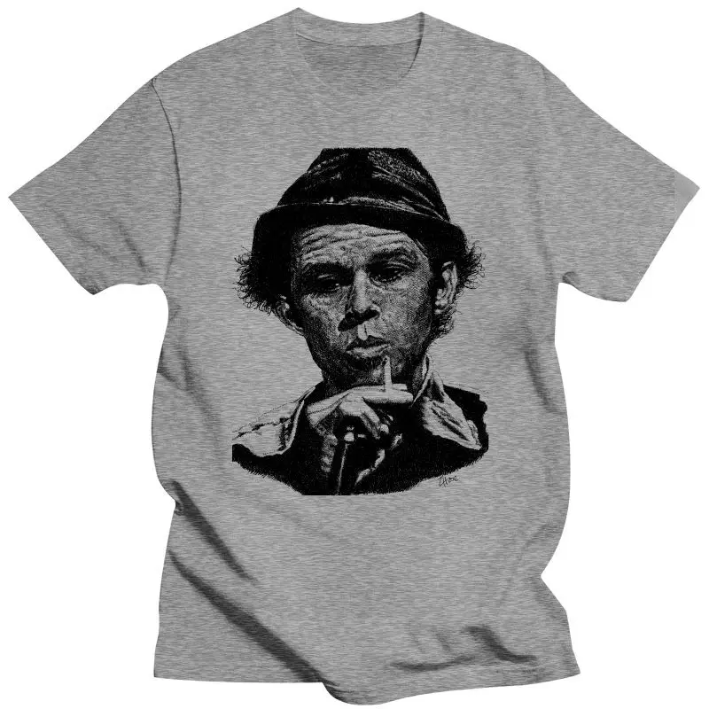 Фото Мужская одежда Tom Waits Downtown Train Nick Cave Jim Jarmusch John Lurie Футболка S Cool Tees №4