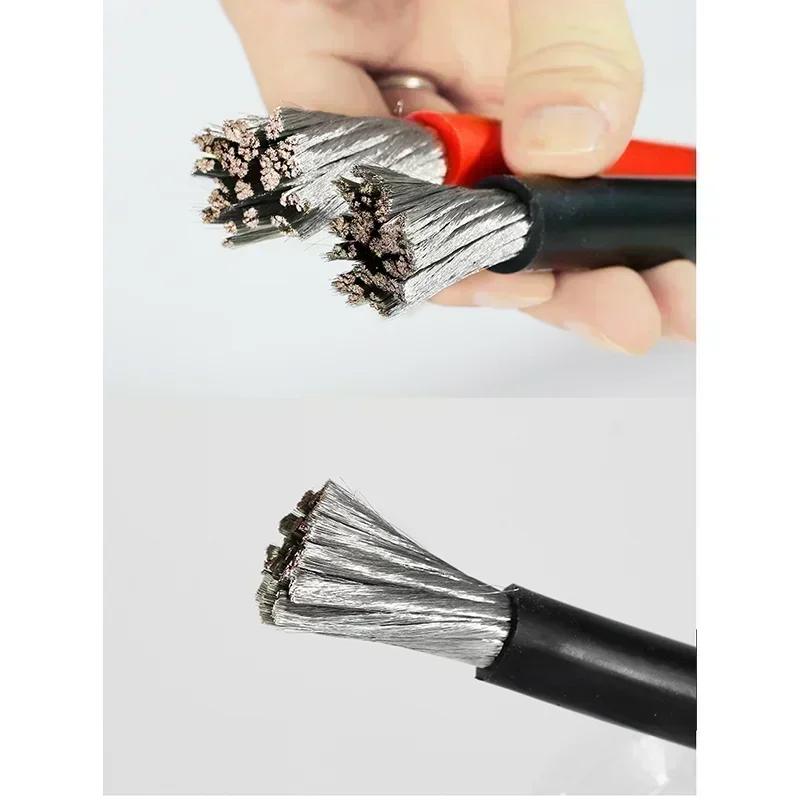 Фото Вилки 120 А с термостойким гибким силиконовым кабелем 6AWG 2AWG для зарядки аккумулятора вилочного погрузчика №5