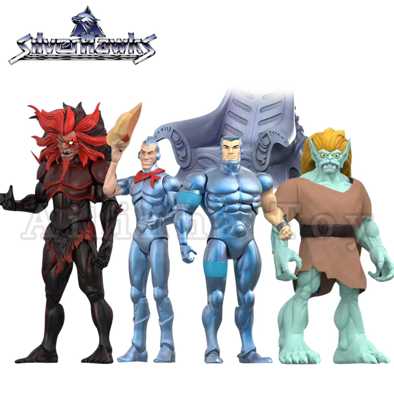 Экшн-фигурка Super7 Silverhawks 7 дюймов Wave 2 Steelwill MonStar Windhammer аниме Коллекционная модель фильма для подарка Бесплатная доставка Экшн-фигурка Super7 Silverhawks 7 дюймов Wave 2 Steelwill MonStar Windhammer аниме Коллекционная модель фильма для подарка Бесплатная доставка