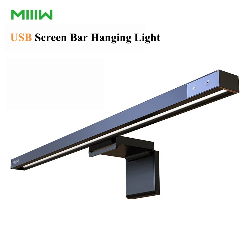 

xiaomi MIIIW Screenbar LED Desk Lamp PC Computer Monitor Laptop Screen Bar Hanging Light Table Lamp Office Study Reading Light