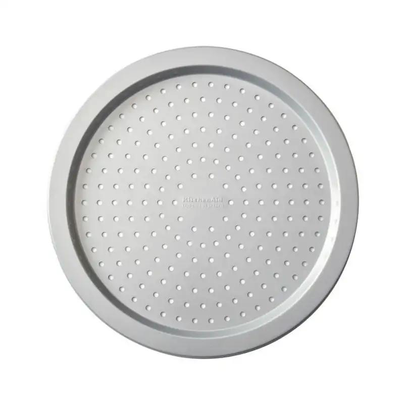 

0.8MM Non-Slip Pizza Crisper Pan Silver