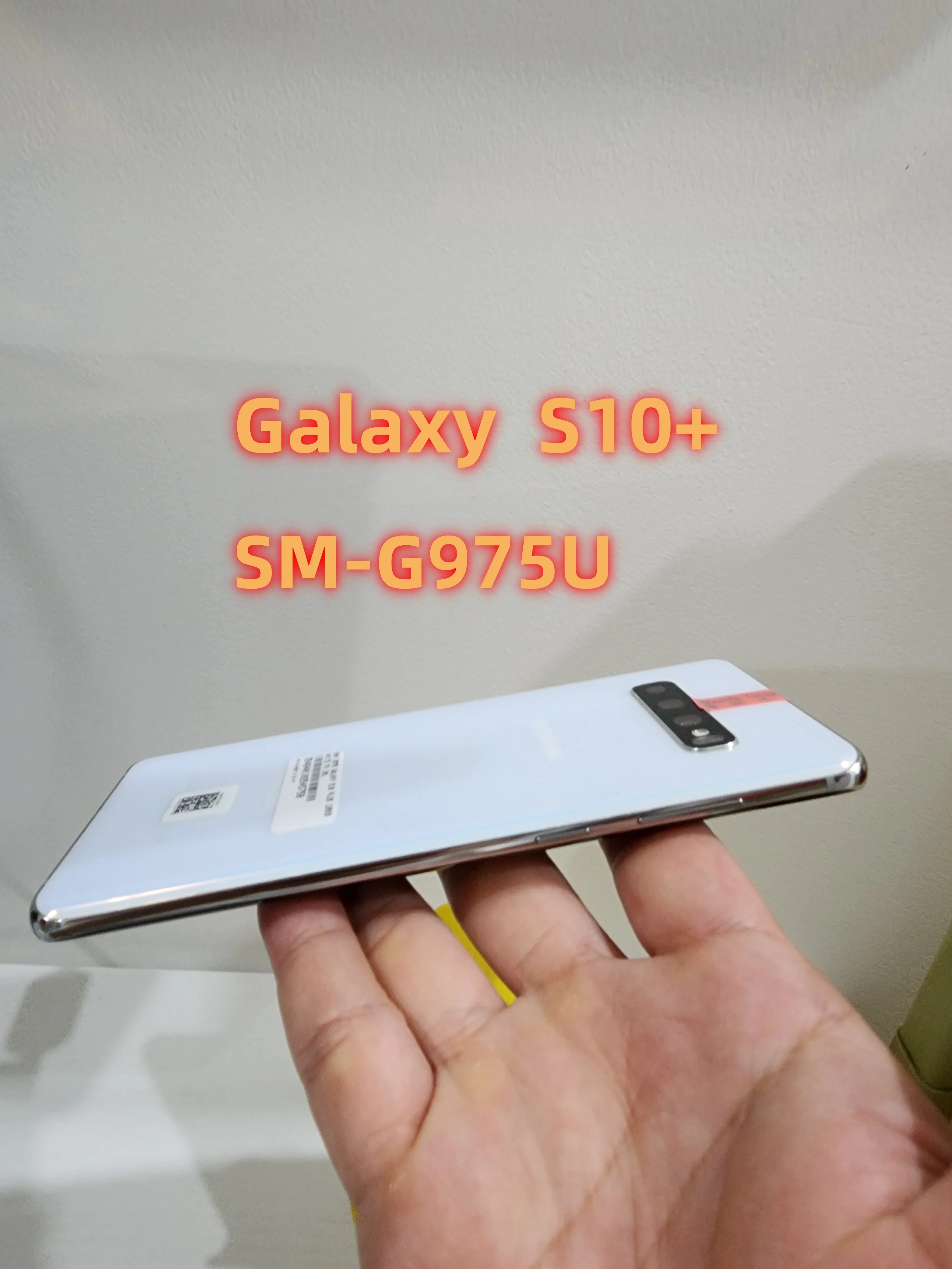 Подходит для Samsung Galaxy S10 Plus S10+ G975U 128 ГБ ROM 8 ГБ RAM, восьмиядерный процессор, 6.4 дюйма, NFC, 4G, телефон с защитой от прожигания экрана и эффекта тени. (art.: 3920d9260e750) - 3920d9260e750