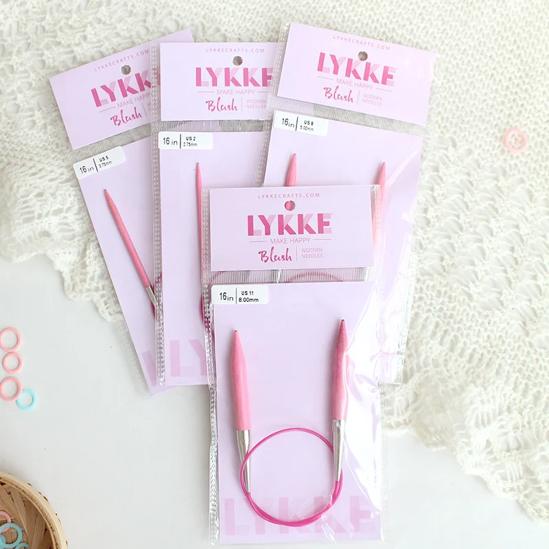 1 шт. LYKKE 40 см/60 см/80 см/100 см фиксированная круглая спица для румян