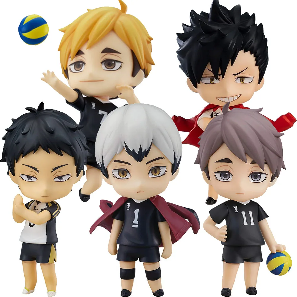 Фигурка Haikyuu фигурки аниме 616 # Kei Tsukishima 789 Ushijima Wakatoshi 605 Kozume Kenma 563 #461 #489 фигурка |