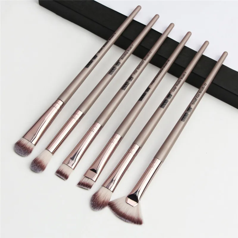 

HEALLOR 6pcs/set Pro Makeup Brushes Set Cosmetic Eyebrow Eyeshadow Brush Makeup Brush Sets Tools Pincel Maquiagem