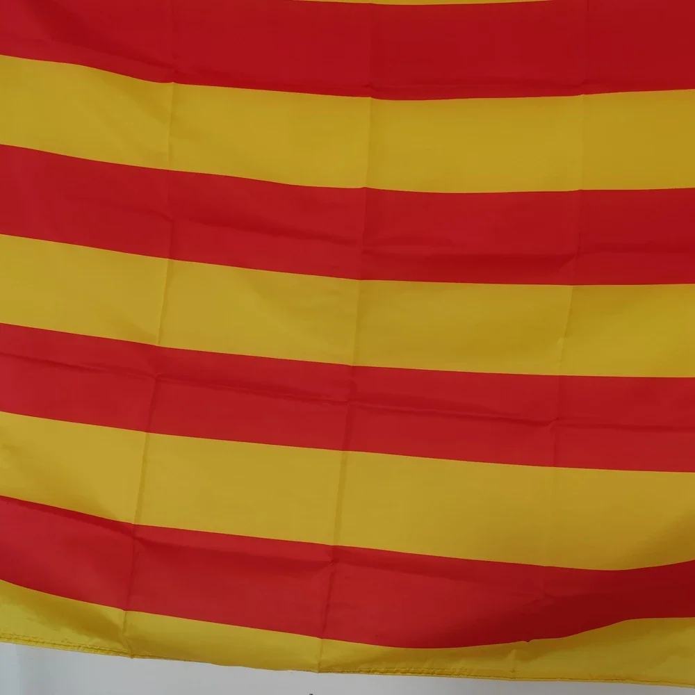 Банер из полиэстера Каталонии для наружного украшения флаг Испании и 90х150см