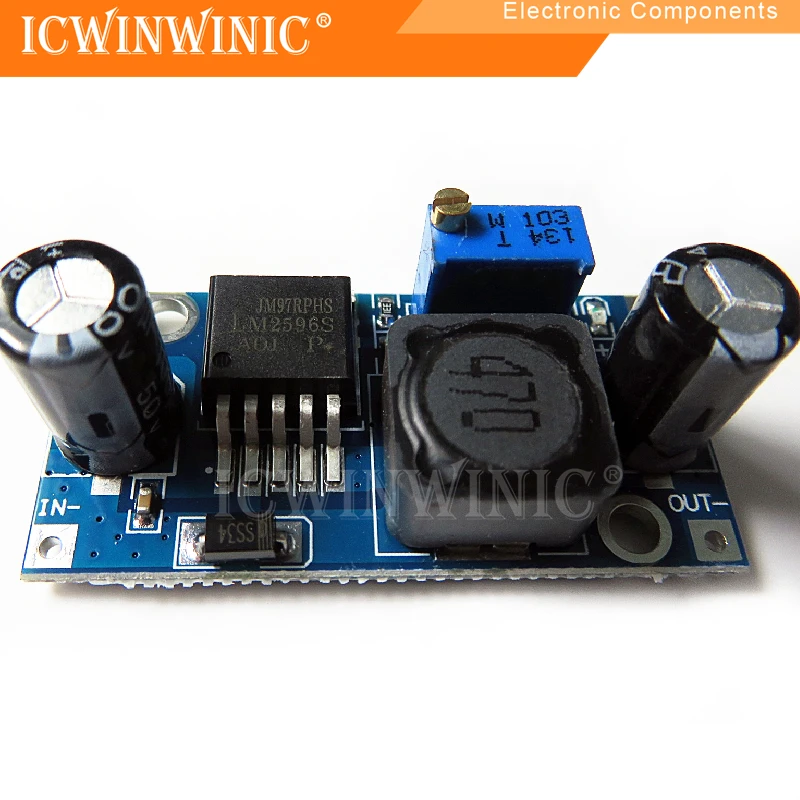 LM2596S-ADJ DCDC понижающий модуль питания 3A регулируемый регулятор напряжения от 24 В до