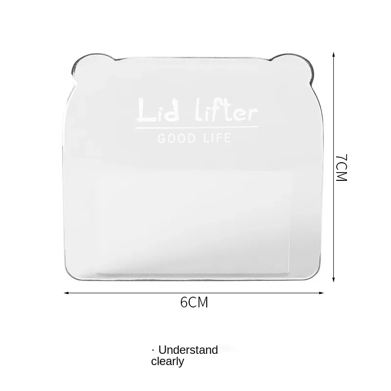 

Подъемники для сиденья унитаза MOONBIFFY, прозрачные