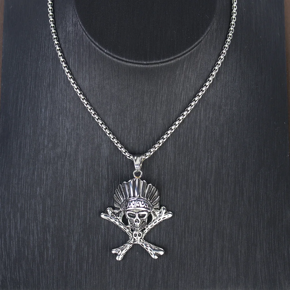 Ожерелье с подвеской в стиле хип-хоп