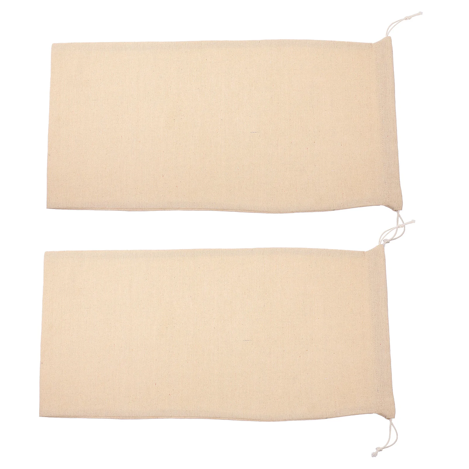 

2pcs Portable Drawstring Bags Practical Bread Bags Bread Storage Pouches