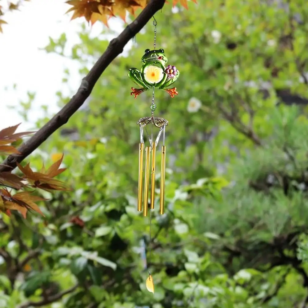 

Wind Chime Modern Lightweight Handmade Exquisite Fortune Frog Wind Chime for Window Windbell Pendant Wind Chime Pendant