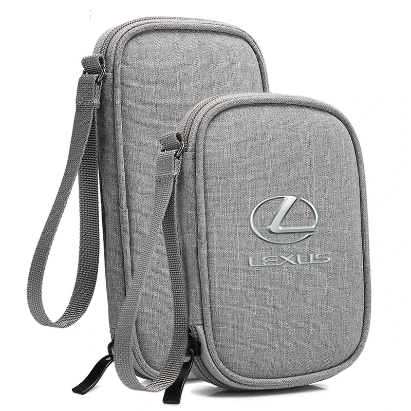 

NEW Waterproof Car key car driver's license USB Earphone Storage bag for Lexus GS300 IS250 CT200H NX300 NX200t ES250 ES200 ES300
