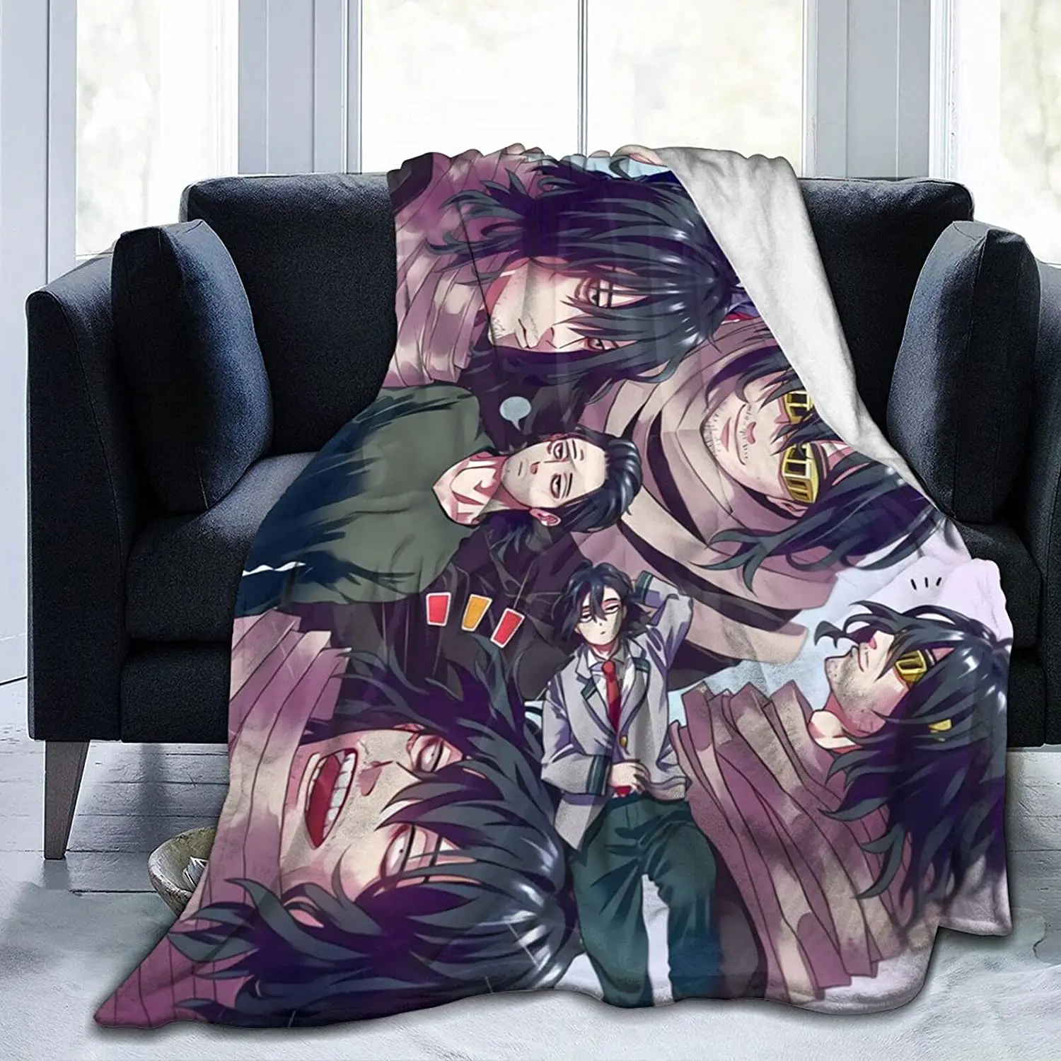 

Aizawa Shota Fluffy Soft and Comfortable Blanket, Anime Warm Embrace of Sympathy