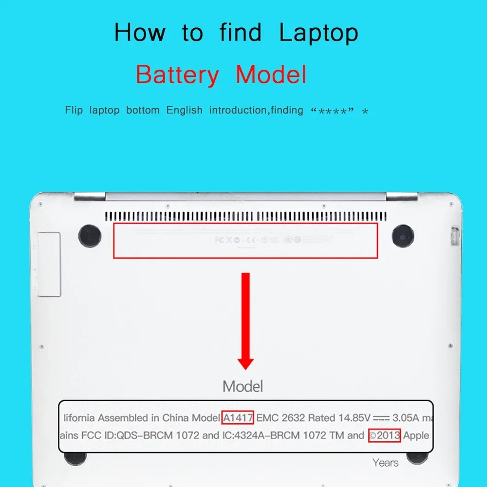 Аккумулятор для ноутбуков Apple MacBook Air 13 дюймов A1237 A1304 MB003 MC233LL/A MC234CH/A 5140 мАч/37 Вт/ч 7 4