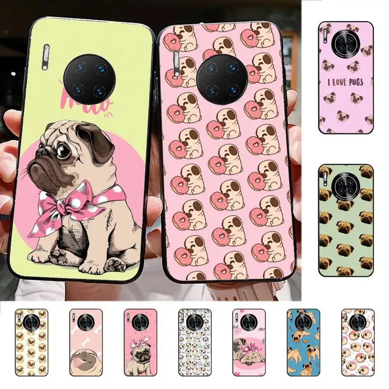 

Pug Dog Phone Case for Huawei Mate 20 10 9 40 30 lite pro X Nova 2 3i 7se