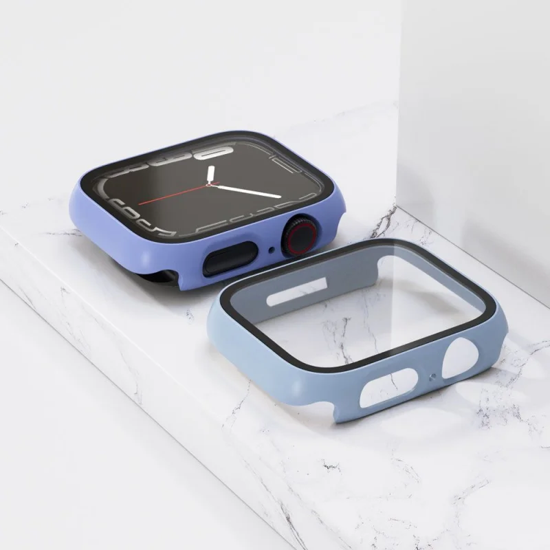 Стеклянный чехол + ремешок для Apple Watch Series 10-54